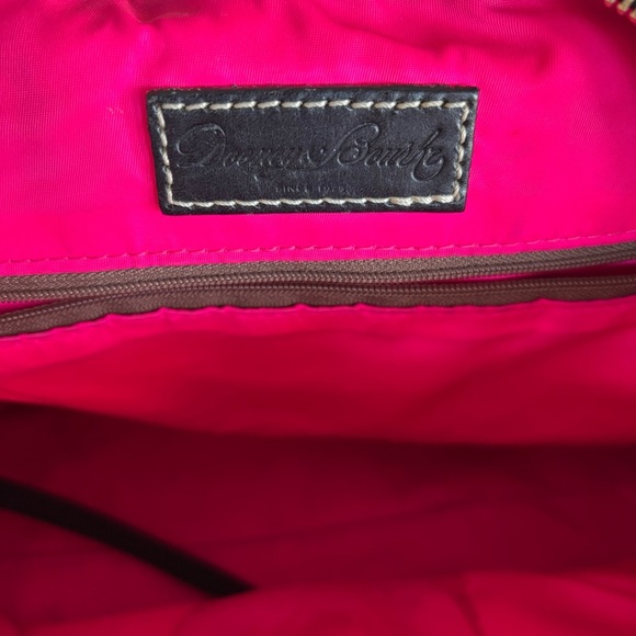 Dooney & Bourke Florentine Black Nylon Crossbody Purse - Picture 8 of 16